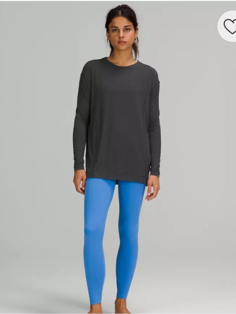 lululemon athletica Modal Pleated Top
